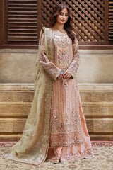 Sajal By Serene Unstitched 3 Piece Bridal Collection'2024-SB-27-Zarqash