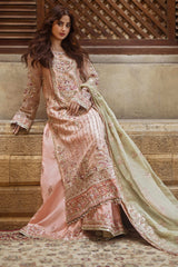 Sajal By Serene Unstitched 3 Piece Bridal Collection'2024-SB-27-Zarqash