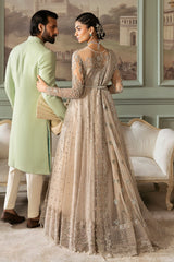 Jashn By Imrozia Serene Unstitched 3 Piece Bridal Collection'2025-SB-40 Tabaan