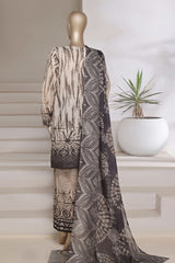 Sada Bahar Stitched 3 Piece Printed Shimmered Cambric Collection'2025-SC-306-SKIN