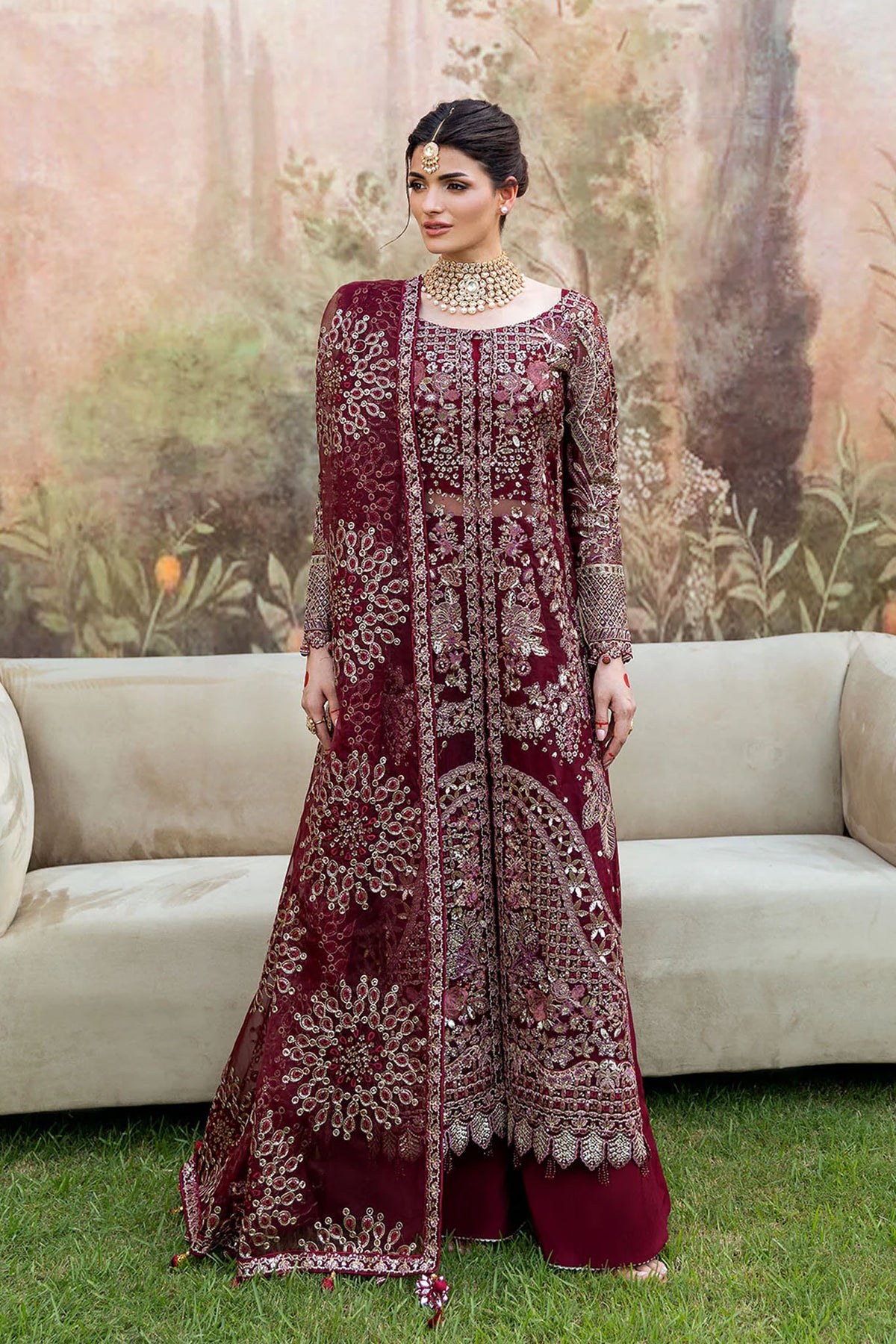 Mehfil Shagna by Ramsha Unstitched 3 Piece Festive Formals Collection'2025-SF-07-Amanat