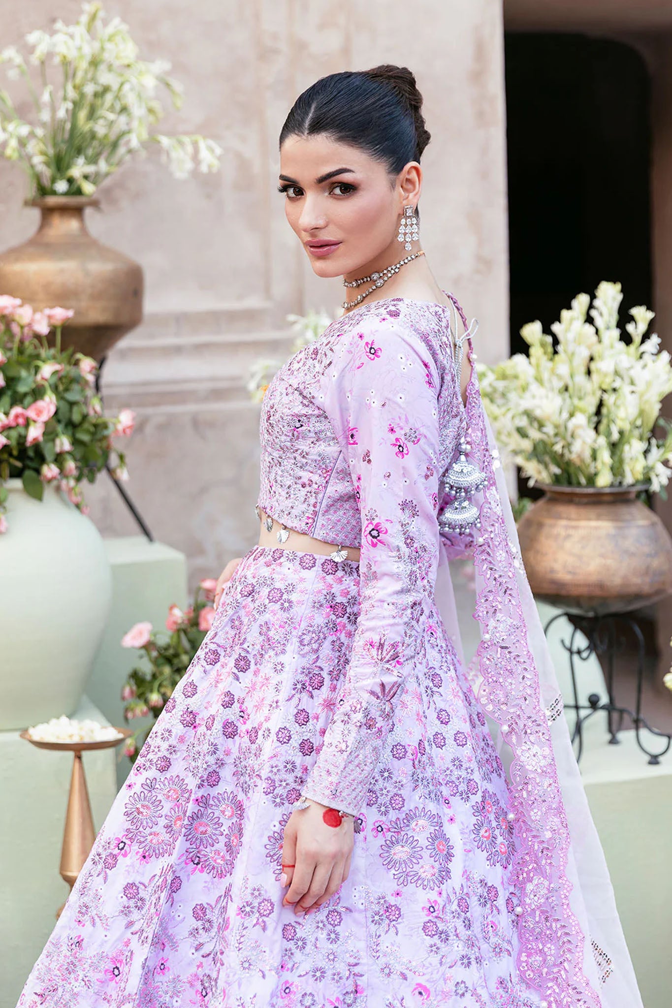 Mehfil Shagna by Ramsha Unstitched 3 Piece Festive Formals Collection'2025-SF-10-Pankh