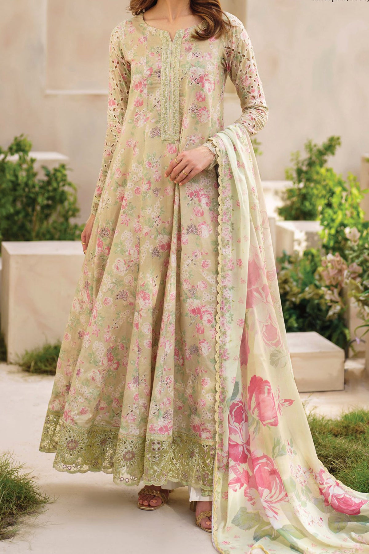 Iznik Unstitched 3 Piece Festive Embroidered Lawn Collection'2024-SFL-05