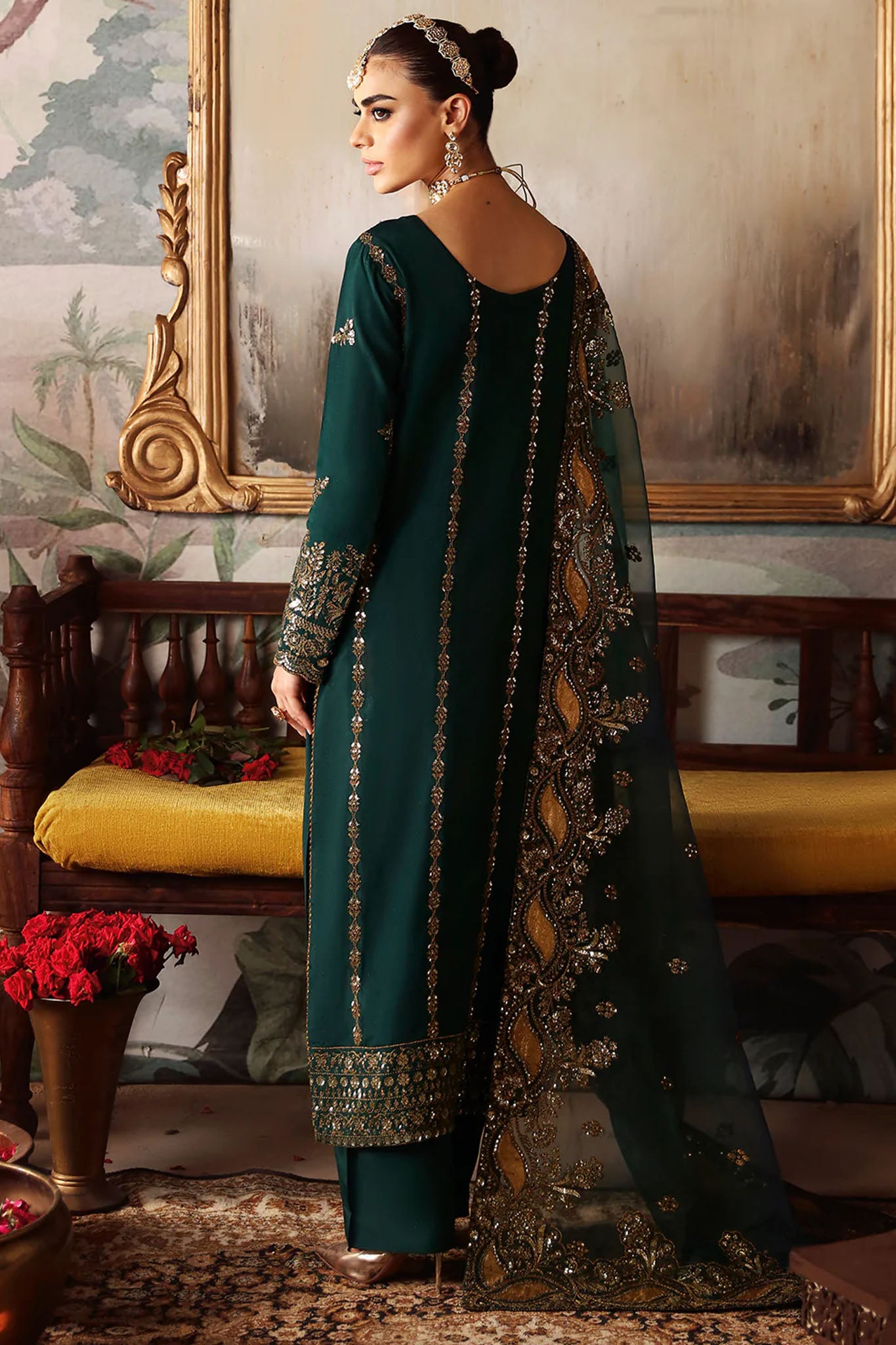 Shagna by Ramsha Unstitched 3 Piece Premium Raw Silk Collection'2025-S-03-Zaib