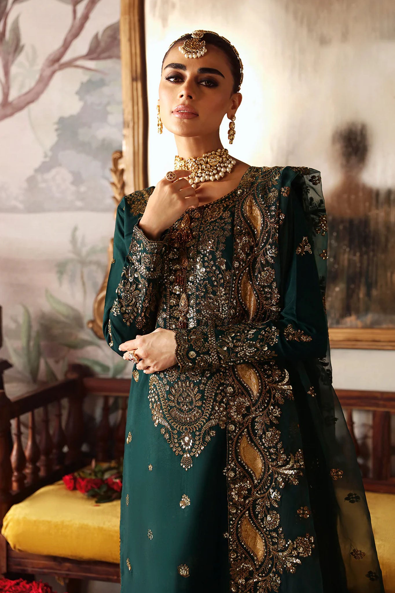 Shagna by Ramsha Unstitched 3 Piece Premium Raw Silk Collection'2025-S-03-Zaib