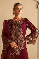 Shagna by Ramsha Unstitched 3 Piece Premium Raw Silk Collection'2025-S-04-Roshan