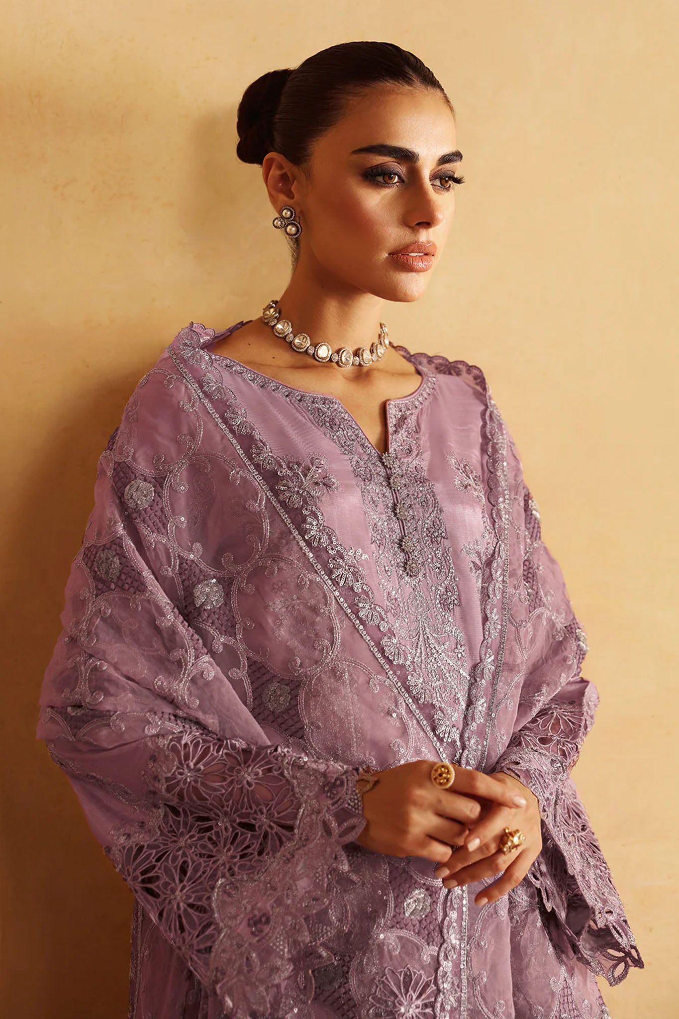 Shagna by Ramsha Unstitched 3 Piece Premium Raw Silk Collection'2025-S-08-Naaz
