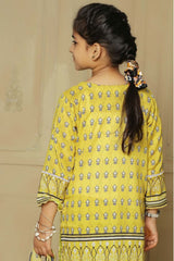 Shifa Girls by Suntex Fabrics Pret Kids Collection'2023-SH-2325-Yellow