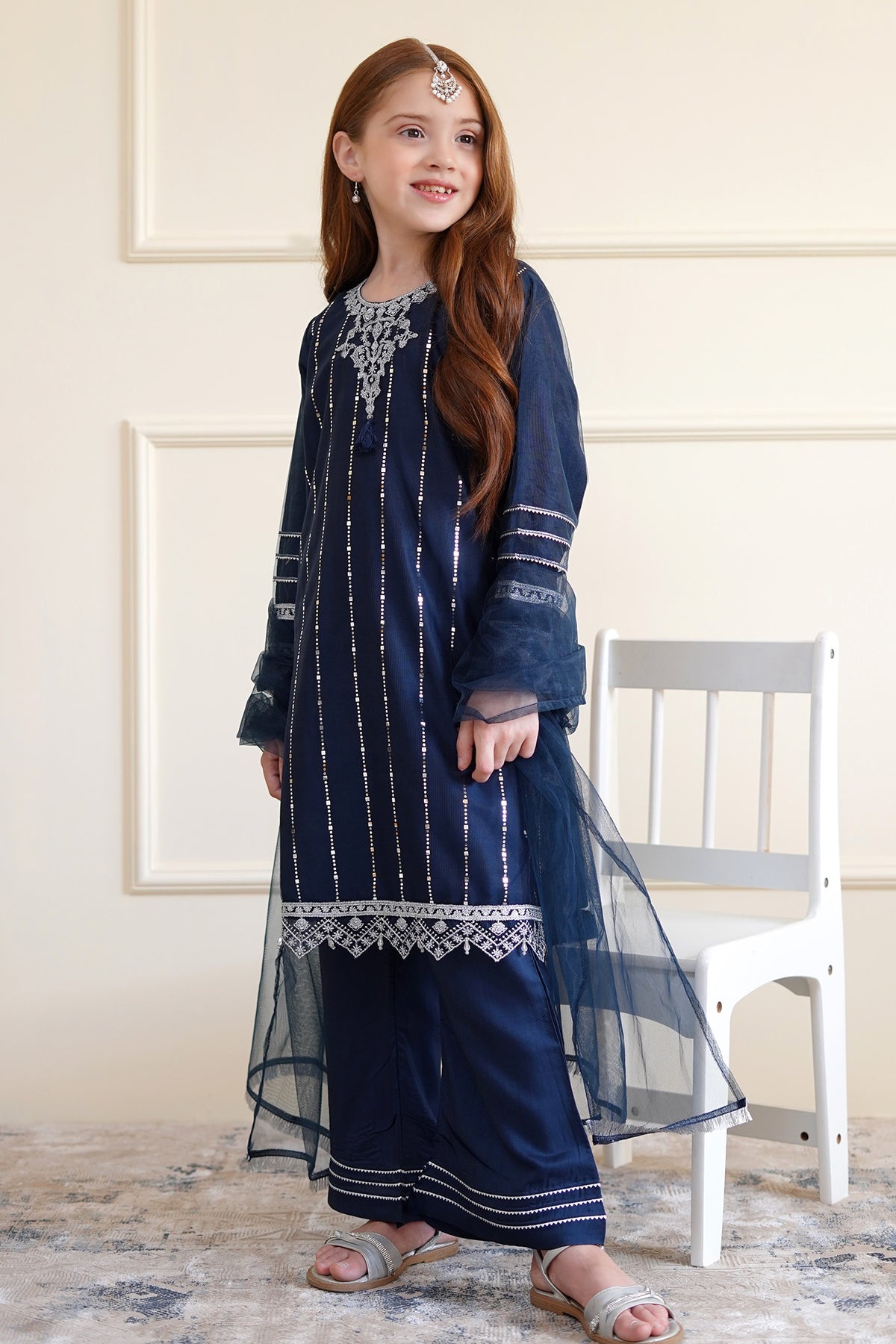 Shanzey Eid Boutique Stitched 3 Piece Festive Formals Collection'2024-SHK-2604