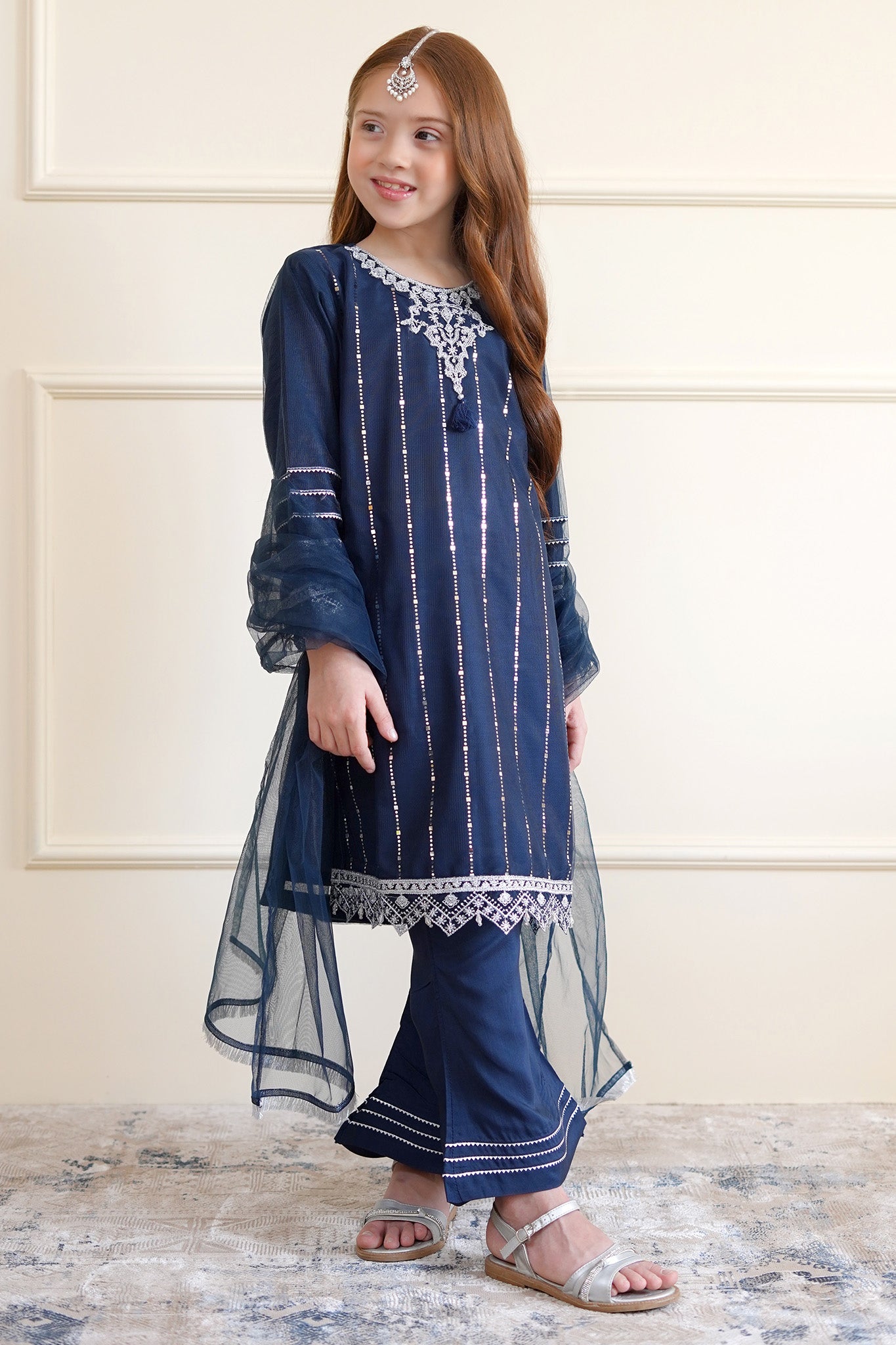 Shanzey Eid Boutique Stitched 3 Piece Festive Formals Collection'2024-SHK-2604