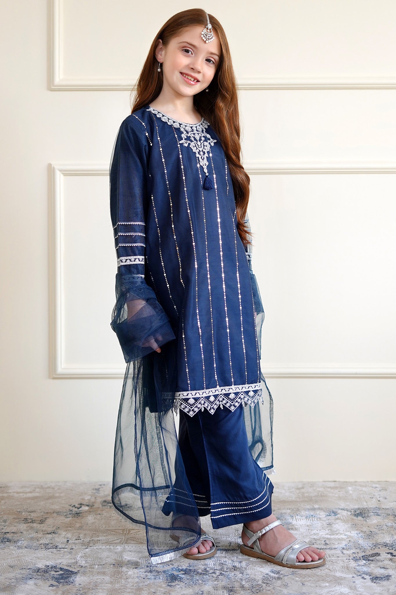 Shanzey Eid Boutique Stitched 3 Piece Festive Formals Collection'2024-SHK-2604