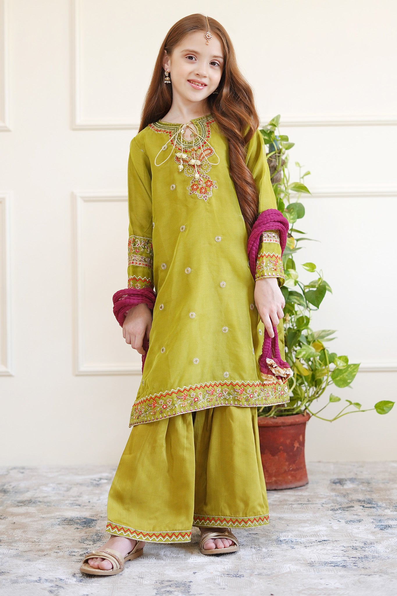 Shanzey Eid Boutique Stitched 3 Piece Festive Formals Collection'2024-SHK-2606