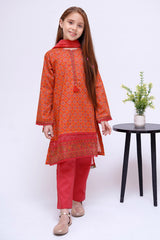 Shanzey Stitched 3 Piece Mid Summer Emb Lawn Collection'2024-SHK-2801