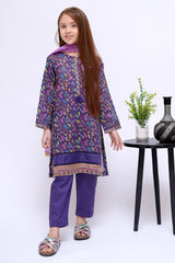 Shanzey Stitched 3 Piece Mid Summer Emb Lawn Collection'2024-SHK-2802