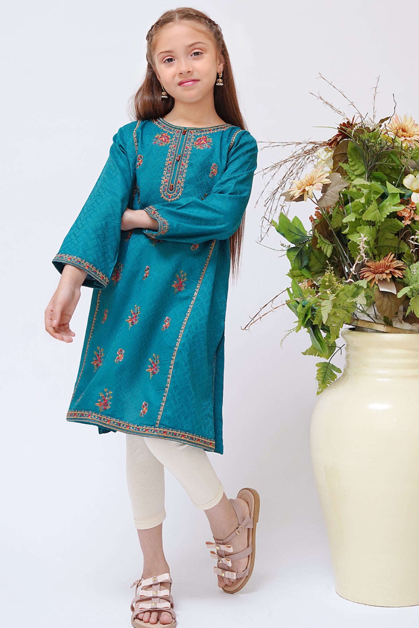 Shanzey Stitched Jacquard Kurti Vol-29 Collection'2024-SHK-2904