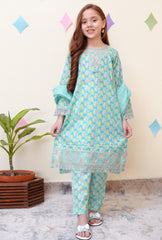 Shanzey Stitched 3 Piece Co Ords Emb Spring Collection-SHK-3401