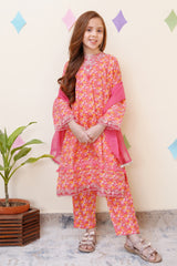 Shanzey Stitched 3 Piece Co Ords Emb Spring Collection-SHK-3404