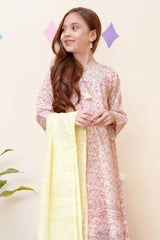 Shanzey Stitched 3 Piece Co Ords Emb Spring Collection-SHK-3405