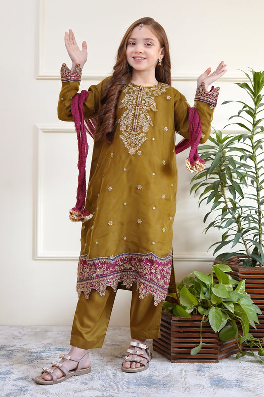 Eid Boutique by Shanzey Stitched 3 Piece Festive Formals Collection-SHK-3504