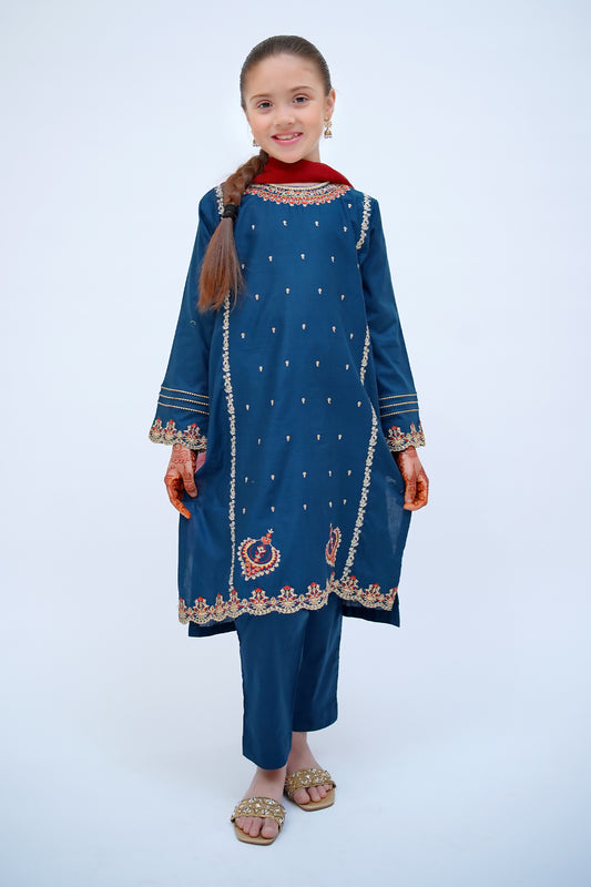 Kirnain by Shanzey Stitched 3 Piece Festive Collection-SHK-3603