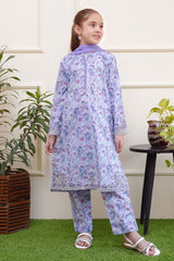 Shanzey Stitched 3 Piece Cutwork Spring Emb Lawn Collection-SHK-3703