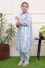 Shanzey Stitched 3 Piece Cutwork Spring Emb Lawn Collection-SHK-3706