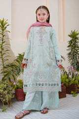 Shanzey Stitched 3 Piece Meethi Eid Formal Edit 1 Collection'2025-SHK-3806-Ice Blue