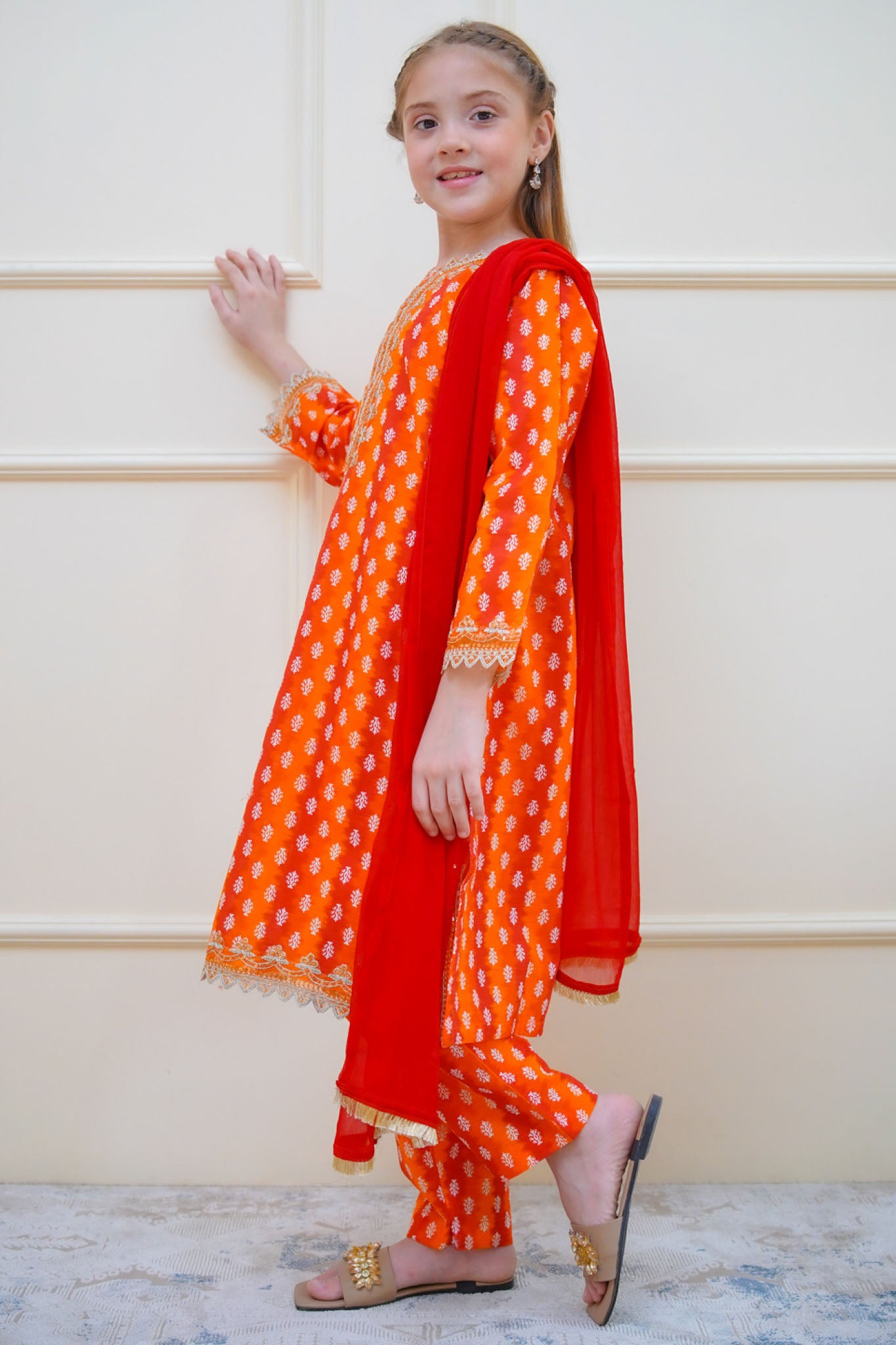 Twinkle Stitches By Shanzey Stitched 3 Piece Emb Lawn Collection'2025-SHK-4411