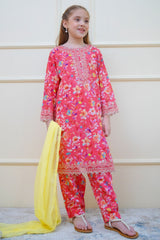 Twinkle Stitches By Shanzey Stitched 3 Piece Emb Lawn Collection'2025-SHK-4413