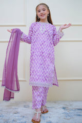 Twinkle Stitches By Shanzey Stitched 3 Piece Emb Lawn Collection'2025-SHK-4416