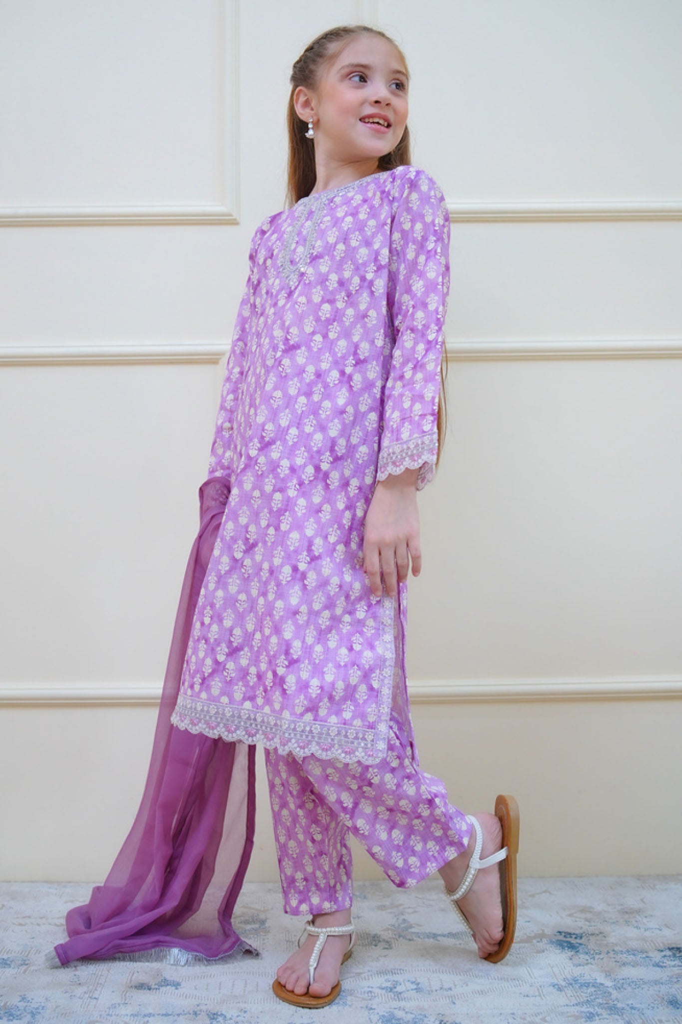 Twinkle Stitches By Shanzey Stitched 3 Piece Emb Lawn Collection'2025-SHK-4416