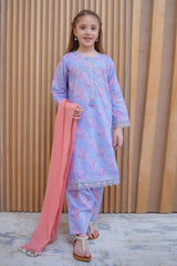 Shanzey Stitched 3 Piece Lawn Farshi Edit Collection'2025-SHK-4424
