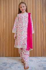 Shanzey Stitched 3 Piece Lawn Farshi Edit Collection'2025-SHK-4425