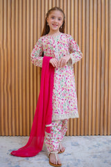 Shanzey Stitched 3 Piece Lawn Farshi Edit Collection'2025-SHK-4425