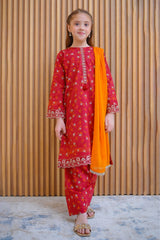 Shanzey Stitched 3 Piece Lawn Farshi Edit Collection'2025-SHK-4426