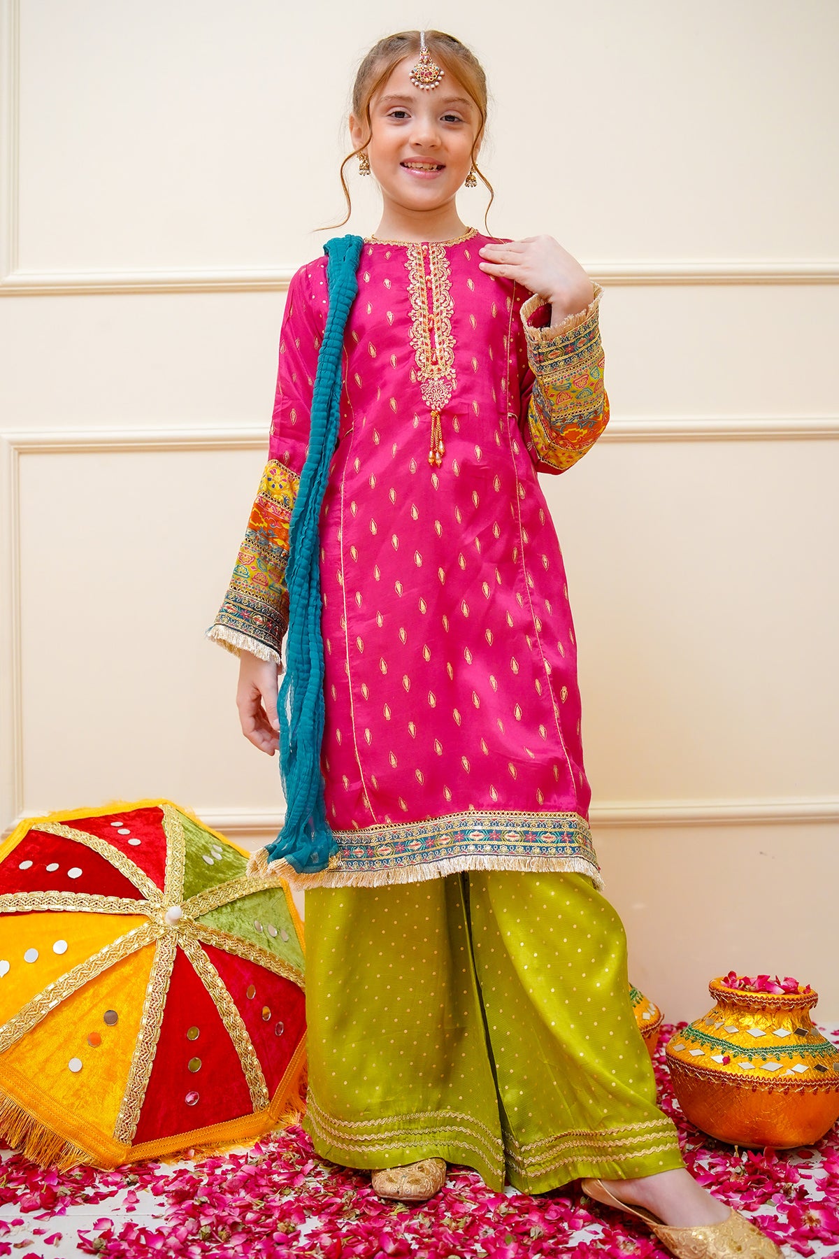 Sangeet By Shanzey Stitched 3 Piece Bari Eid Edit Collection'2025-SHK-4501