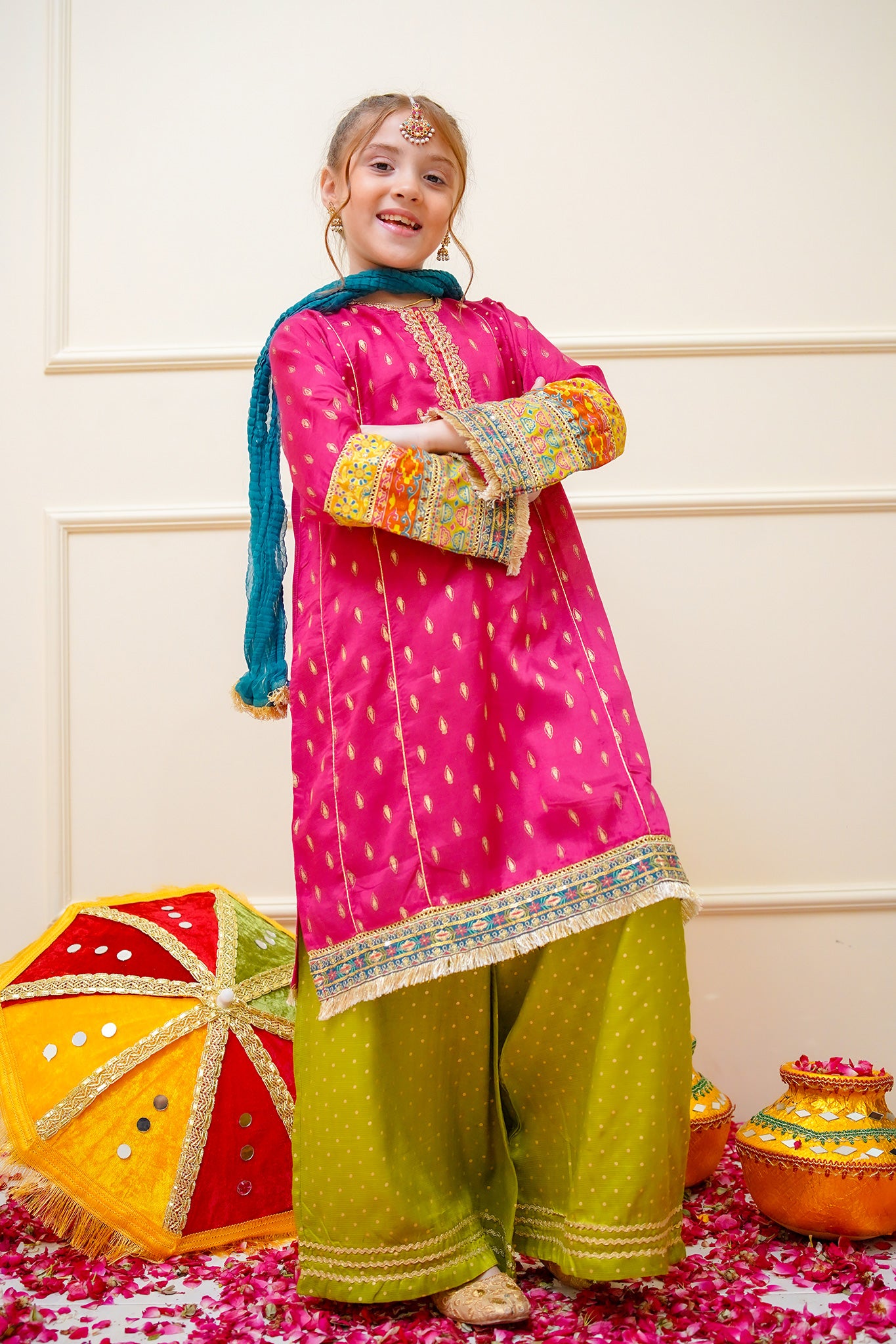 Sangeet By Shanzey Stitched 3 Piece Bari Eid Edit Collection'2025-SHK-4501