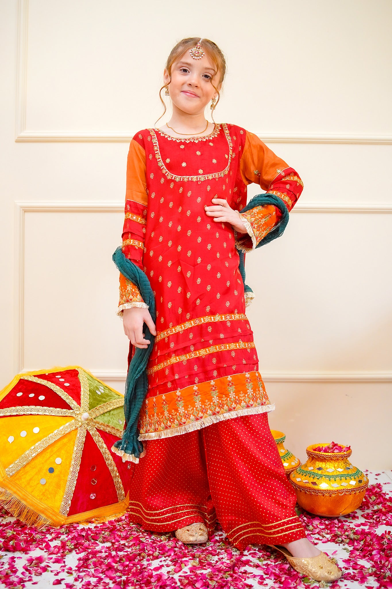 Sangeet By Shanzey Stitched 3 Piece Bari Eid Edit Collection'2025-SHK-4505