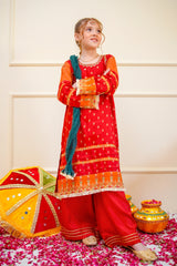 Sangeet By Shanzey Stitched 3 Piece Bari Eid Edit Collection'2025-SHK-4505