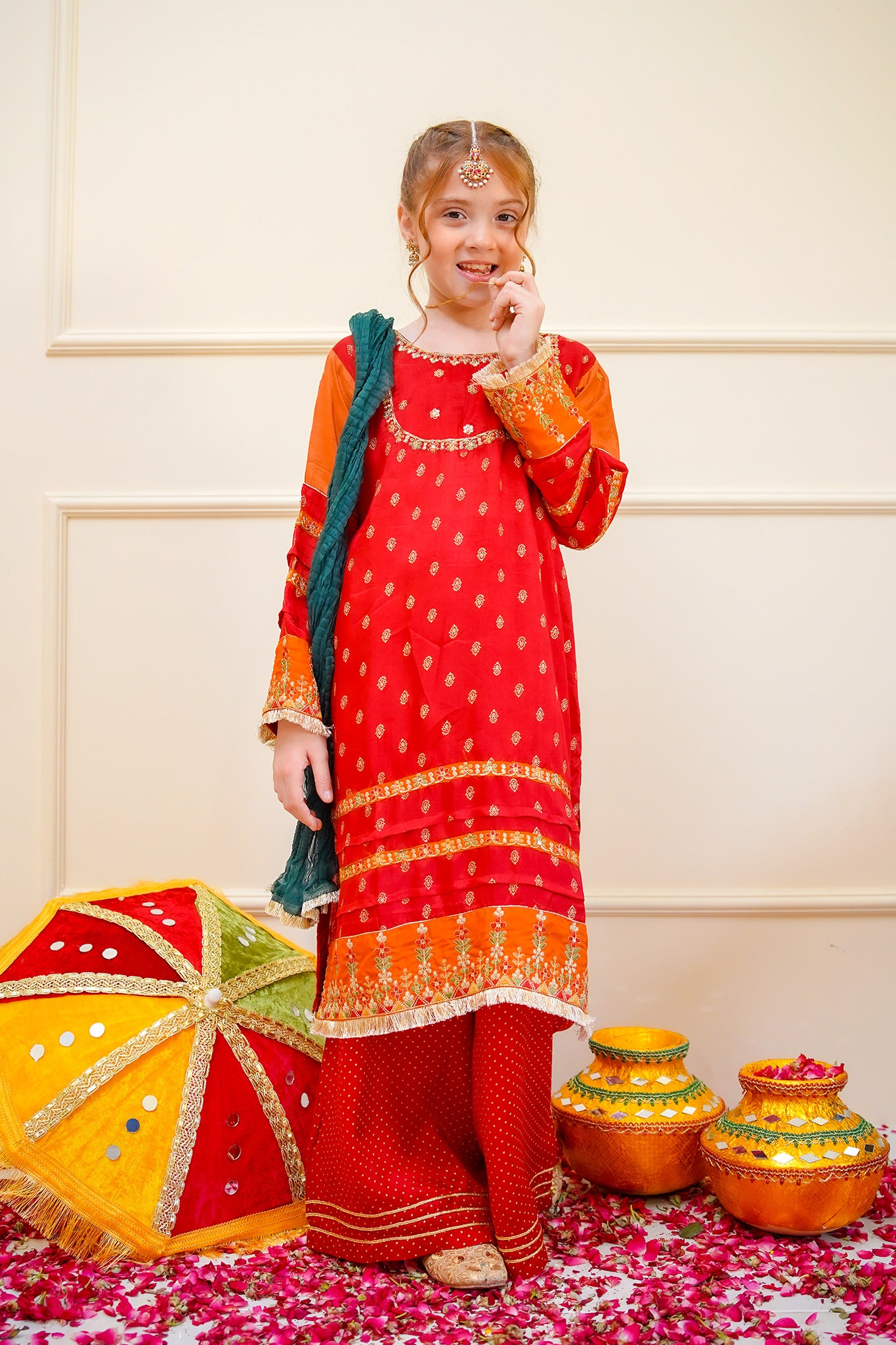 Sangeet By Shanzey Stitched 3 Piece Bari Eid Edit Collection'2025-SHK-4505