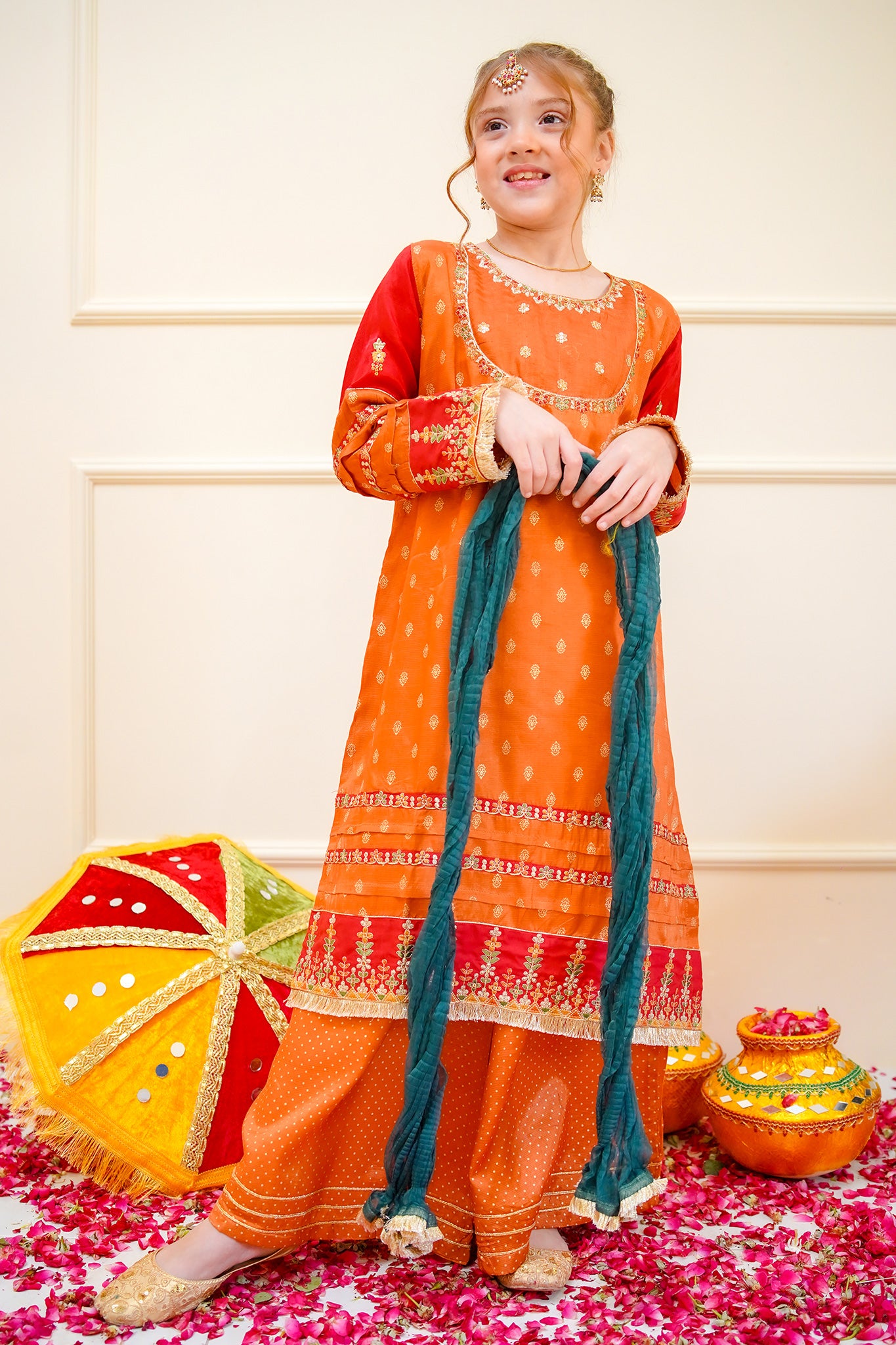 Sangeet By Shanzey Stitched 3 Piece Bari Eid Edit Collection'2025-SHK-4506