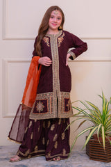 Eid Ki Tayyari By Shanzey Stitched 3 Piece Luxury Formals Suit-SHK-5006
