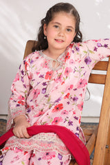 Sunehri Eid By Shanzey Stitched 3 Piece Lawn Edit Suit-SHK-6303