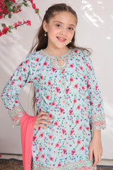 Sunehri Eid By Shanzey Stitched 3 Piece Lawn Edit Suit-SHK-6304