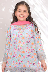 Sunehri Eid By Shanzey Stitched 3 Piece Lawn Edit Suit-SHK-6306