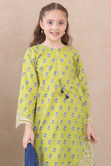 Muskurahatain By Shanzey Stitched 3 Piece Kids Lawn Suit-SHK-6402