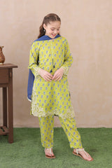 Muskurahatain By Shanzey Stitched 3 Piece Kids Lawn Suit-SHK-6402