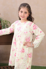 Muskurahatain By Shanzey Stitched 3 Piece Kids Lawn Suit-SHK-6406