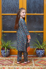 Ombre by Shanzey Kids Printed Co Ords Lawn Collection'2023-SHK-1303