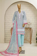 Oswah Women by Suntex Fabrics Pret Summer Lawn Collection'2023-OS-2330-Sky